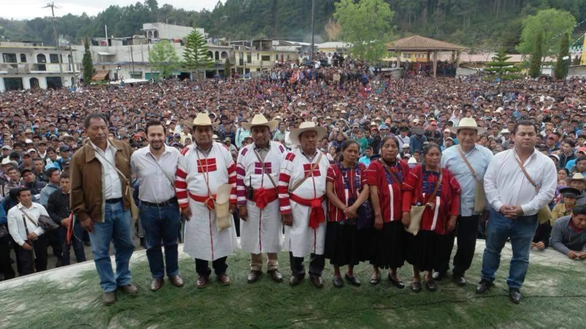 indígenas protestas